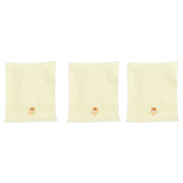 3 toallas pequeñas absorbentes gruesas para lavarse la cara, toallas de  dibujos animados de encaje p Vhermosa BST3049390-1