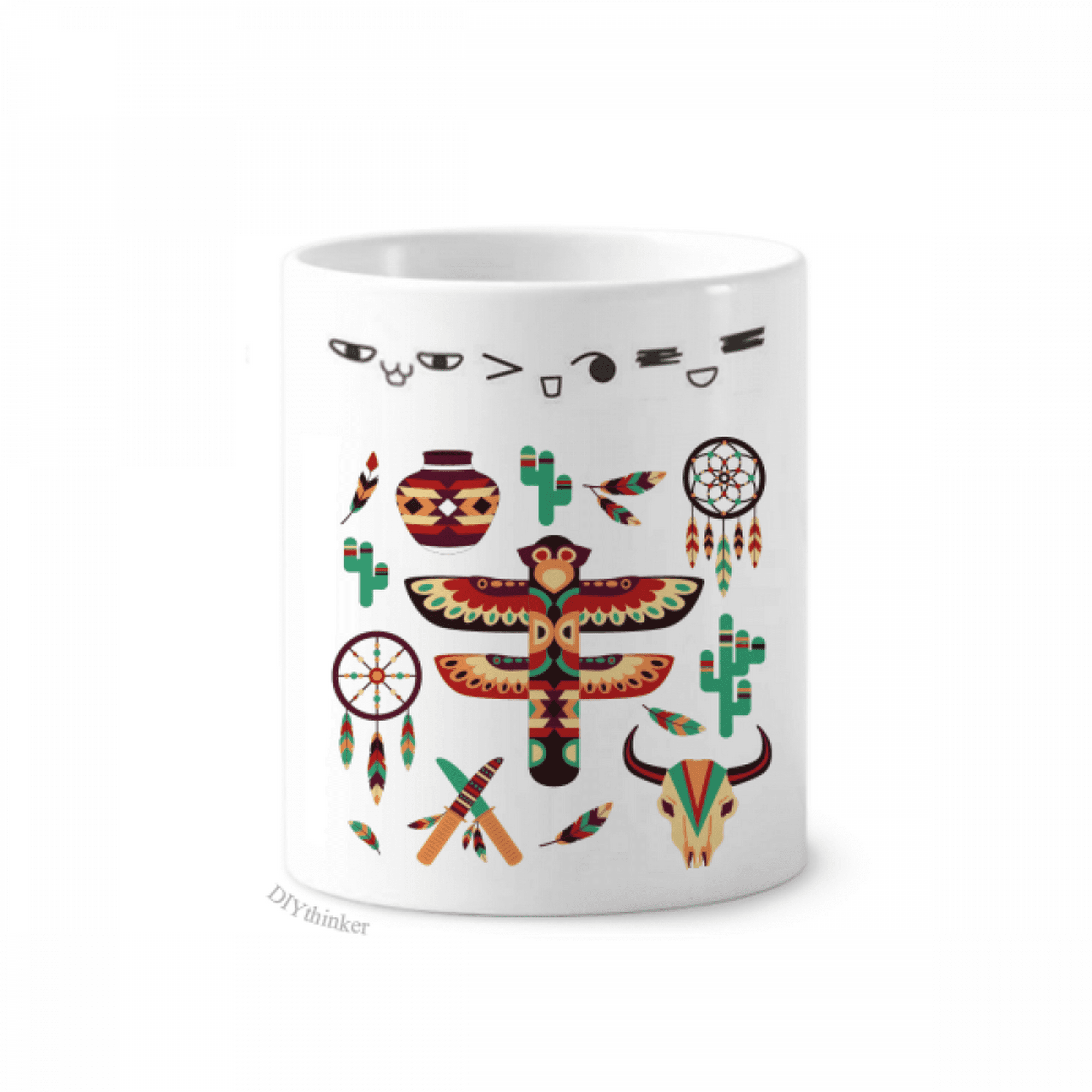 Taza Para Enjuague Bucal - Juego De Baño Creativo De Porcelana China