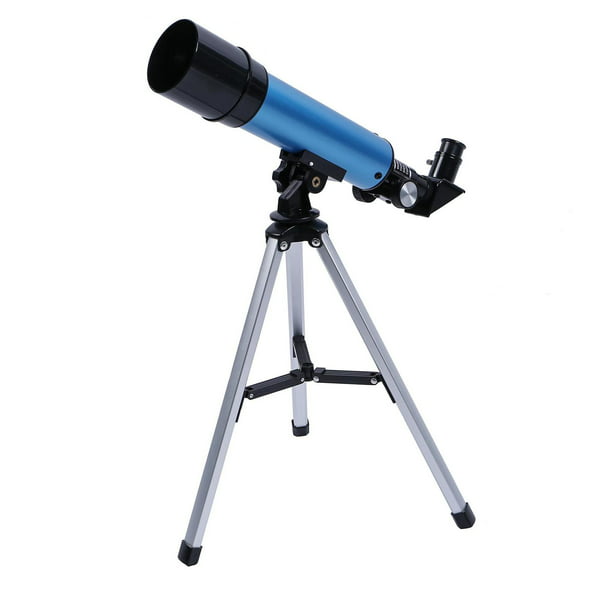 Telescopio astronómico Lunar 90x con de para principiantes, película de  recubrimiento azul, moderno y Macarena telescopio para niños
