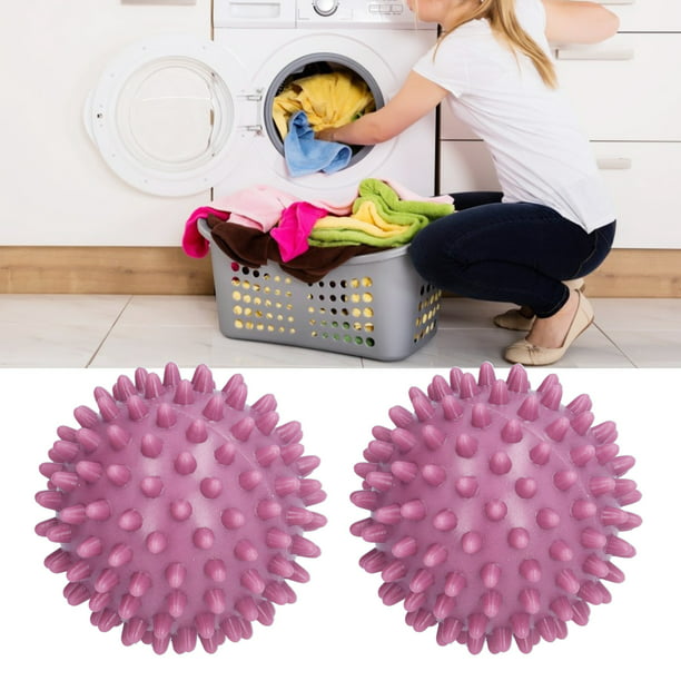  Paquete de 2 bolas de lavado reutilizables ecológicas para  lavadora y lavandería : Salud y Hogar