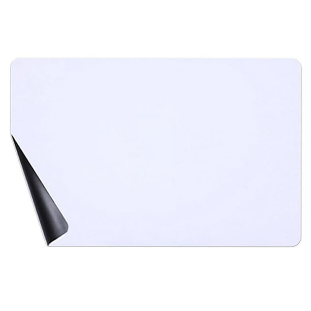  Papel de pizarra blanco autoadhesivo – Rollo de calcomanías de  pared de borrado en seco de 17.7 x 78.7 pulgadas (6.5 pies) para tablón de  mensajes para escuela, oficina, hogar, niños