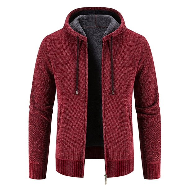 Gibobby Suéter cárdigan hombre Chaqueta de Punto con Cremallera Completa  para Hombre, Informal, con Gibobby