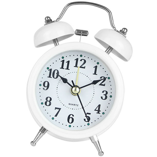2019 Nuevo Reloj Despertador Silencioso Scan Clásico Moderno Del Metal  Reloj De Mesa Mesa De Reloj De Cuarzo Luminova Despertador Reloj Despertador  Luz De 20,39 €