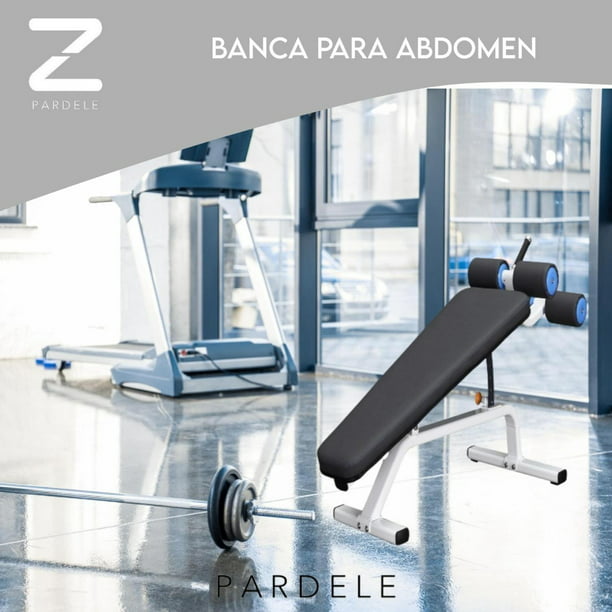 Powerline - Banco de carga para abdominales (PAB21X), 6 paquetes de máquina  de entrenamiento para músculos abdominales para gimnasio en casa