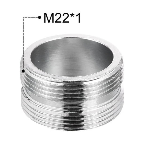Adaptador de metal giratoria para el agua del grifo de la cocina grifo  aireador m22x22mm hembra x macho