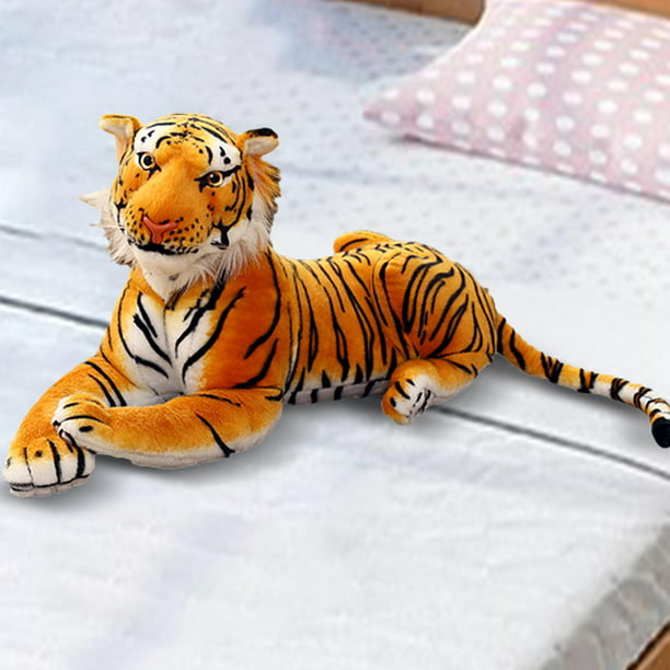 Tigre de dibujos animados, juguete de peluche, almohada para dormir, juguete  de peluche, animales de peluche de tigre Amarillo perfke Juguetes de  animales de peluche