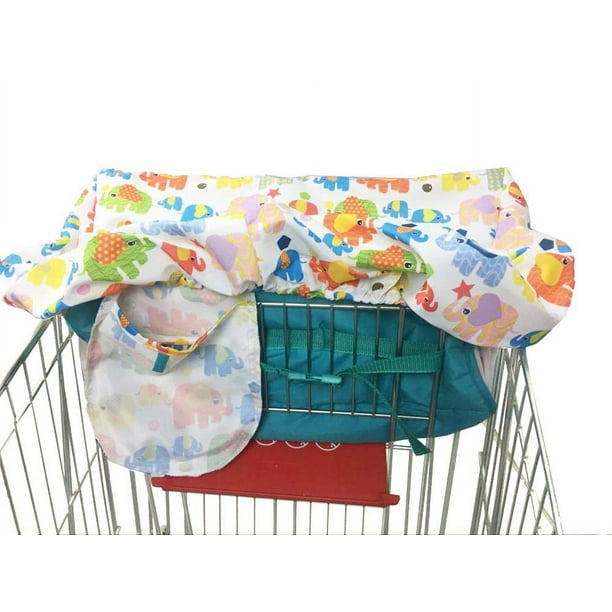 Funda para carrito de compras para bebé, trona universal para niños  pequeños y cojín para carrito de compras, bolsa de transporte con cinturón,  bolsa de almacenamiento suave lavable para cochecit YONGSHENG 8390612208805