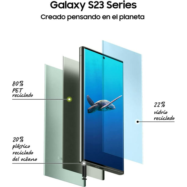 Samsung Galaxy S23 Ultra Desbloqueado en Negro con 512GB de ROM y 12GB de  RAM