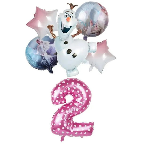 Proveedor de globos de fiesta de princesa, 9 globos de princesa de Disney  para decoración de cumpleaños de niños, baby shower