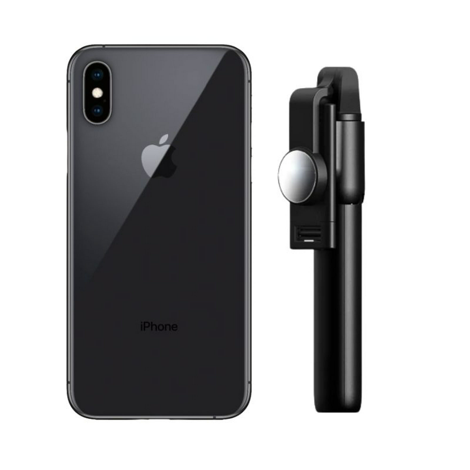Celular Iphone X 64gb Color Negro Reacondicionado + Base Cargador