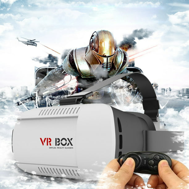 Vr Box Casco Lentes Realidad Virtual 3d Gafas Para Celular