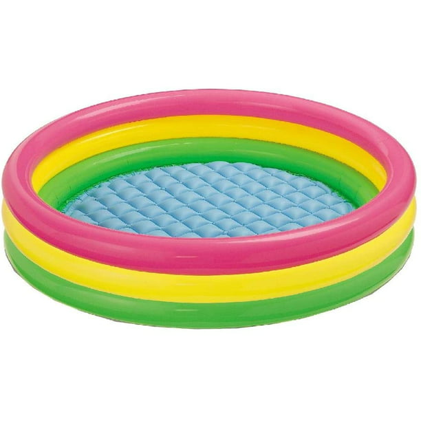 Piscinas inflables multicolores para niños, juego de piscina para bebés, diversión de verano para piscina de agua, piscina de bolas, interior y exterior Ormromra HMFJ021 | Walmart en línea