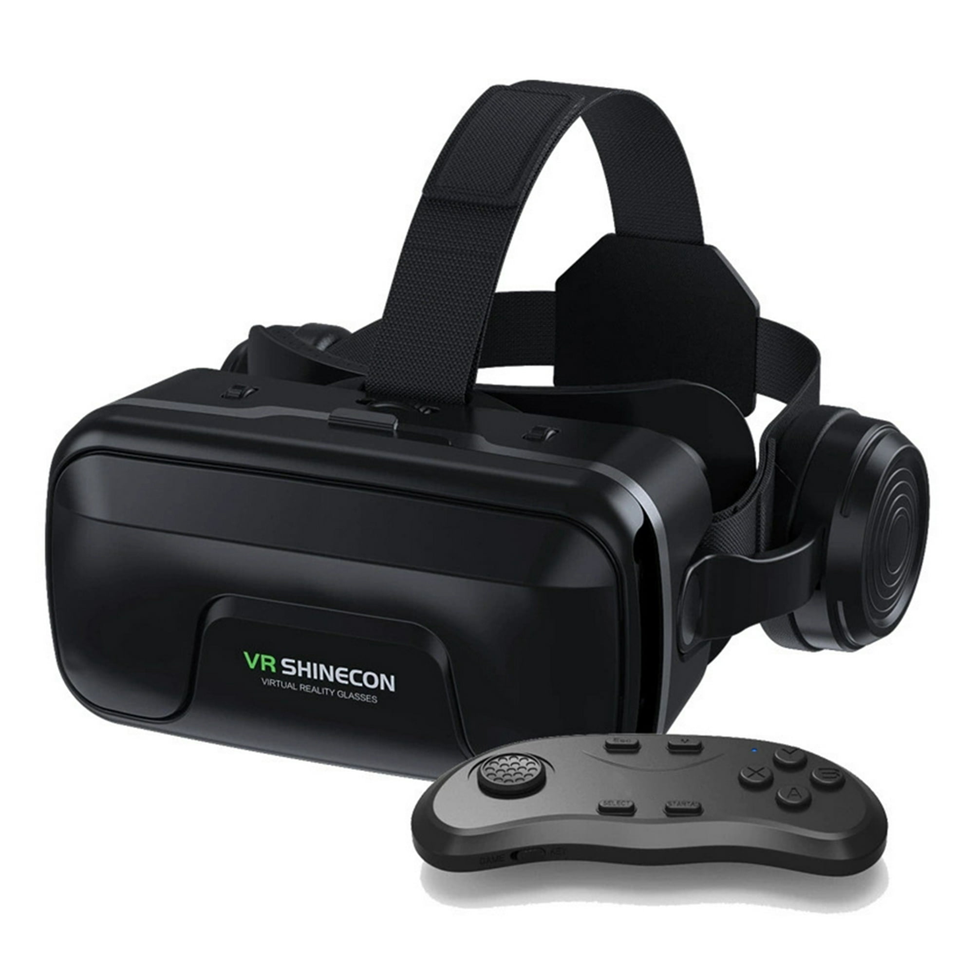 Gafas VR Teléfono Móvil Realidad Virtual G04 Usando Games Smart 3D Digital  Gafas + B01 Bluetooth Mango-TVC-Mall.com