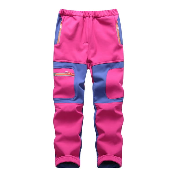 Pantalones largos de cintura de invierno de color para mujer, cálidos,  sólidos, para mantener los pantalones térmicos, conjunto superior e  inferior