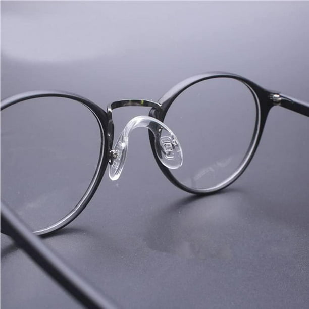 Sonducket Almohadillas de silicona impermeables para anteojos, almohadillas  transparentes para la nariz, accesorios para gafas de sol delgadas Lentes  Grande 4.2 cm Sonducket AP007678-01