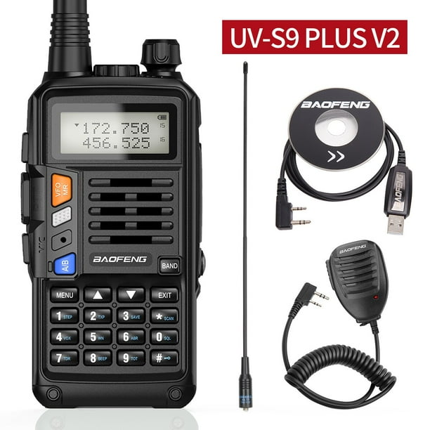 BAOFENG-walkie-talkie portátil de largo alcance, estación de