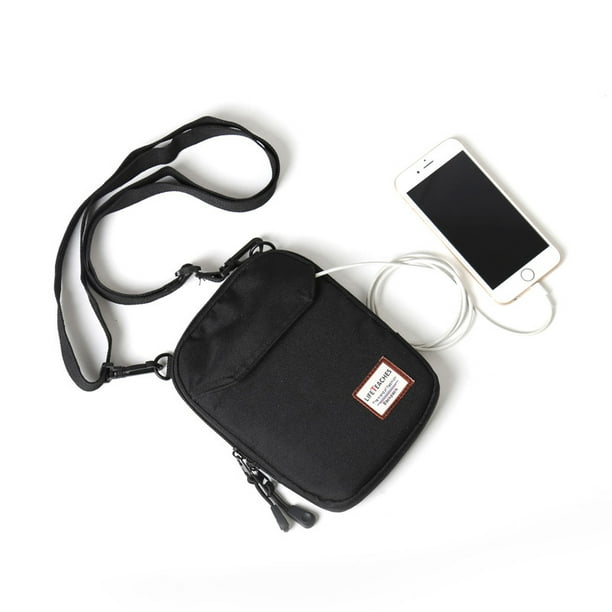 bolso pequeño para colgar del cuello o bandolera para teléfono móvil