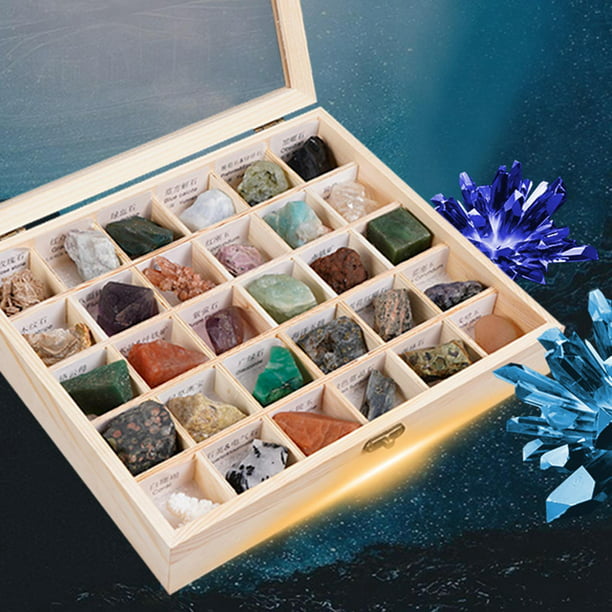 Caja para colección de minerales - Galería - Foromadera