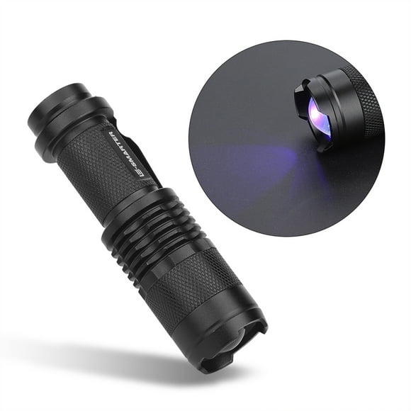 mini tubo recto uv violeta linterna 395365nm blacklight linterna detector de luz ultravioleta portátil para bolígrafos de tinta mancha de orina para perros y gatos anggrek otros