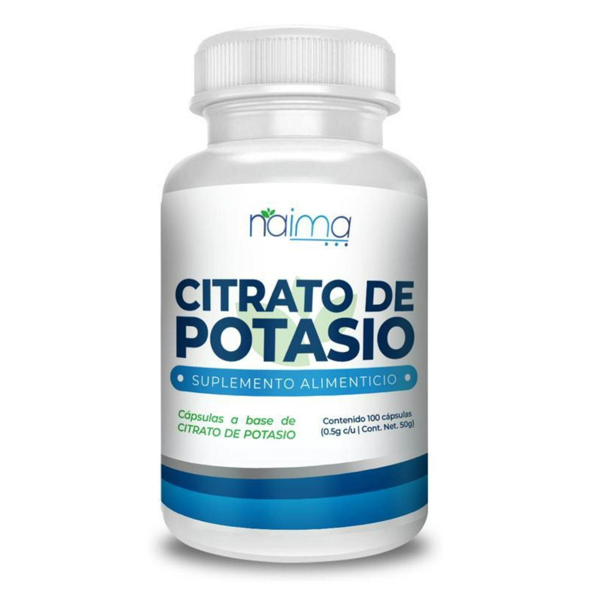 VitaminLife Citrato de Potasio 500mg 60 Cápsulas