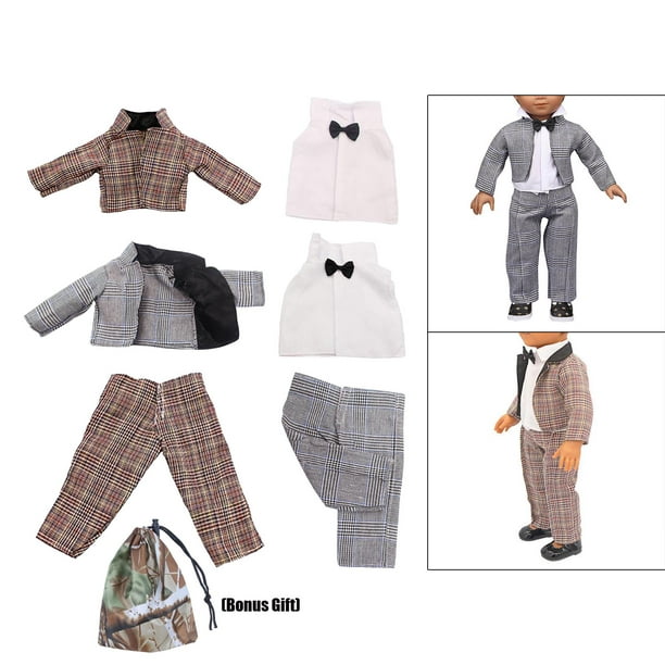 2 juegos de ropa de traje de muñeca para de 18 "que se adaptan a los accesorios de vestir de muñecas Macarena Traje muñeca de 18 pulgadas | Bodega en línea