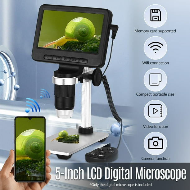 Smart Microscope  Microscopio Inteligente con Soporte para