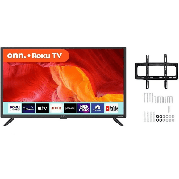 television smart tv onn 100012589 pantalla led hd 720p 32 pulgadas incluye soporte de pared onn 100012589