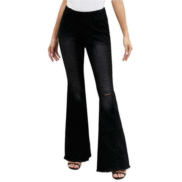 Pantalones vaqueros con botones de estilo Industrial para mujer, pantalones  Cargo con múltiples bolsillos, Vintage, marrón, negro, acampanado -  AliExpress