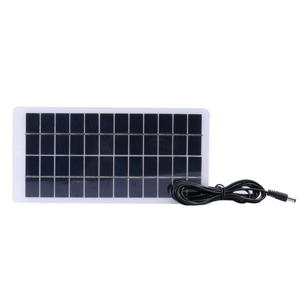 Panel Solar Cargador solar de 12 V con puerto de CC Panel solar de 10 W para  batería de 3,7 V/cámara de seguridad Likrtyny Para estrenar