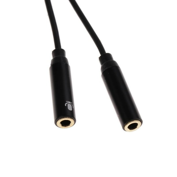 Cable de sonido de 3,5 mm estéreo auxiliar a Cable auxiliar compatible para  teléfono, teléfonos inteligentes, tabletas, reproductores multi 1 m Gloria  cable de extensión de audio