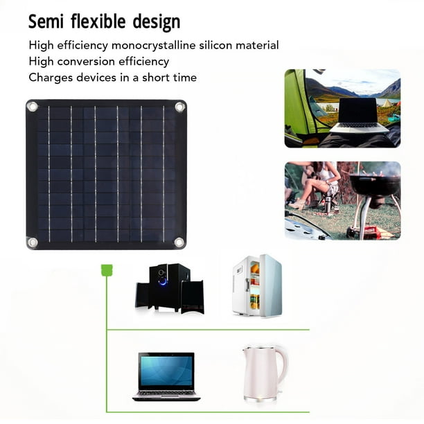 Panel Solar portátil 18v 1000w Panel Solar monocristalino Flexible