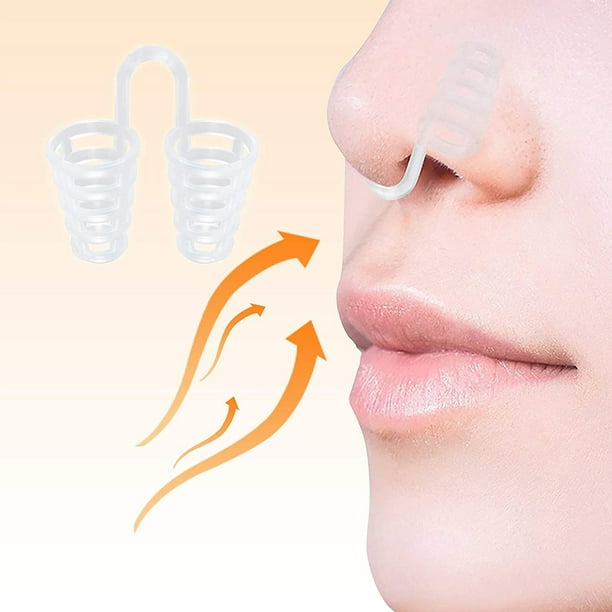 Paquete de 8 ventilaciones nasales para facilitar la respiración