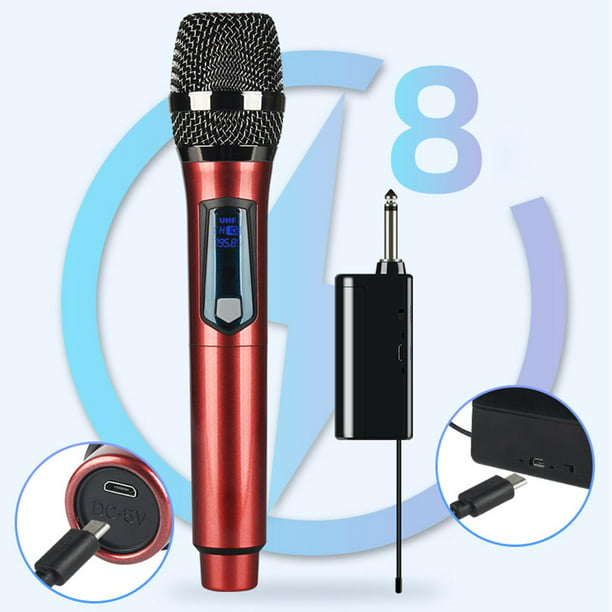 Zx 01 Micrófono Inalámbrico Karaoke Adulto Mini Altavoz Alta