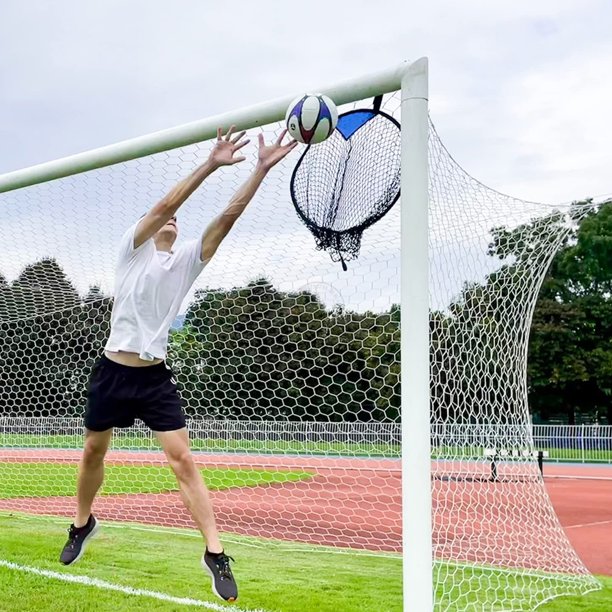 Red De Portería De Fútbol, ​​portería De Fútbol Plegable, Objetivo De  Práctica De Tiro De Pelota, Red De Entrenamiento De Fútbol, ​​1 Ud.