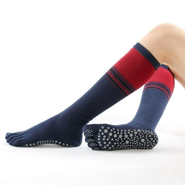 Calcetines hasta la rodilla, calcetines de yoga de cinco dedos, calcetines  antideslizantes para mujer Vhermosa CPB-DE-SSW38-3