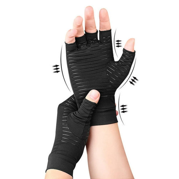Rolyan Guantes de compresión, guantes de compresión para artritis para  hombres y mujeres, guantes de compresión de artritis para túnel carpiano