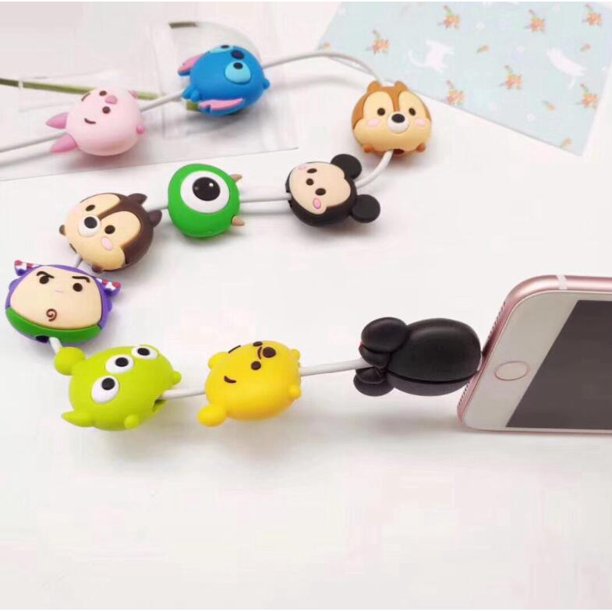 Cable Usb Protector Cargador Con Tema Animal compatible Para Iphone/Samsung