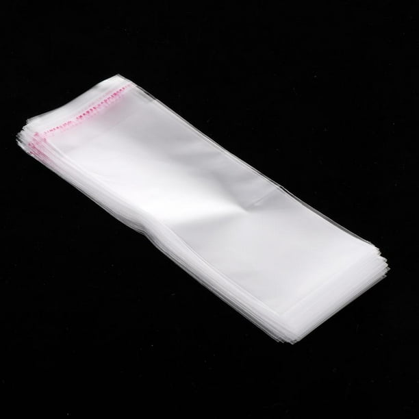 Paquete de 100 bolsas de plástico transpente bolsas de celofán OPP
