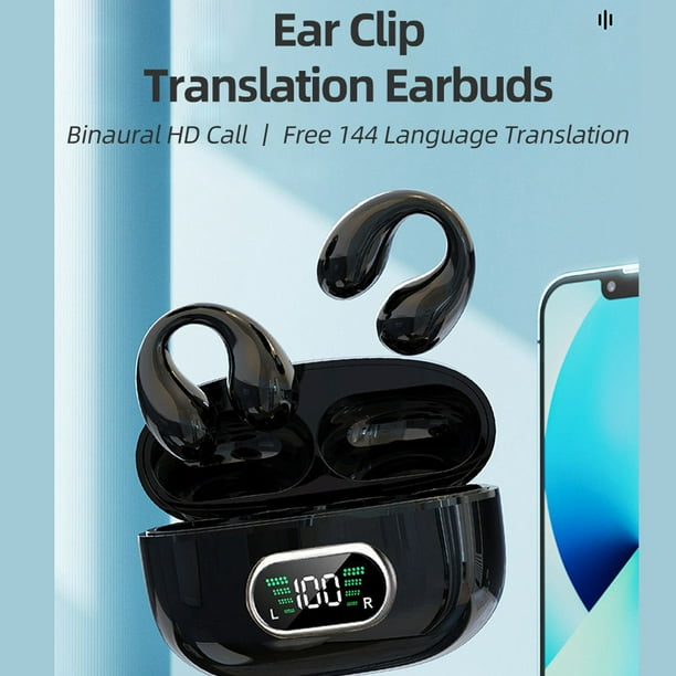 Auriculares para Traductor de Idiomas, Traductor de 144 Idiomas