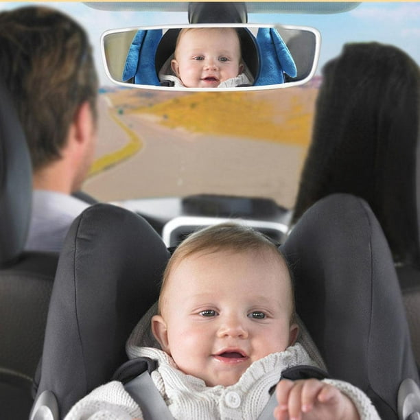 Espejo retrovisor de coche con asiento de seguridad ajustable para bebés  Tmvgtek Para estrenar