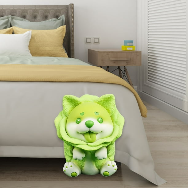  Repollo Shiba Inu perro lindo Hada vegetal Anime juguete de peluche Ehuebsd esponjoso planta de peluche muñeca suave Kawaii almohada bebé niños juguetes regalo
