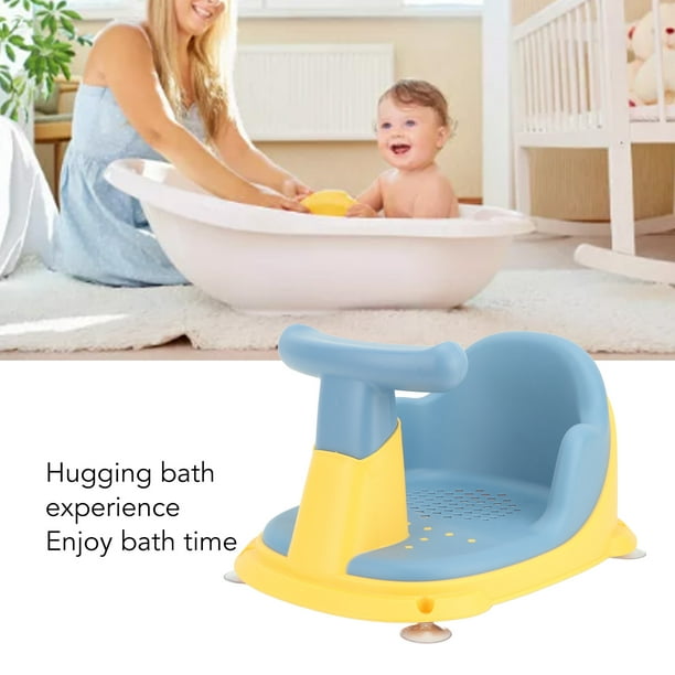 Asiento de Bañera para Bebé  Silla de baño plegable antideslizante para  bebé - Asiento de baño