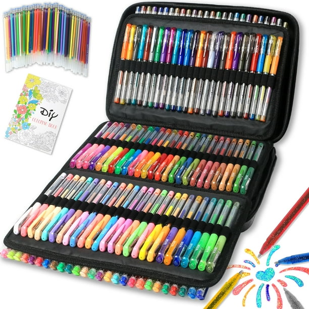 Bolígrafos de gel de color, bolígrafos de gel para niños, bolígrafos para  colorear, juego de bolígrafos de gel, juegos de bolígrafos para niñas