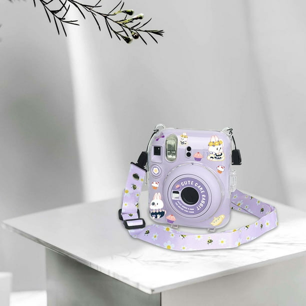 Funda transparente para cámara Fujifilm Instax Mini 12, bolsa