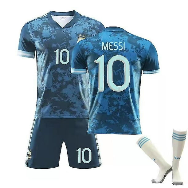 22-23 Argentinien Messi #10 Camiseta Fútbol Niños Adultos Ropa