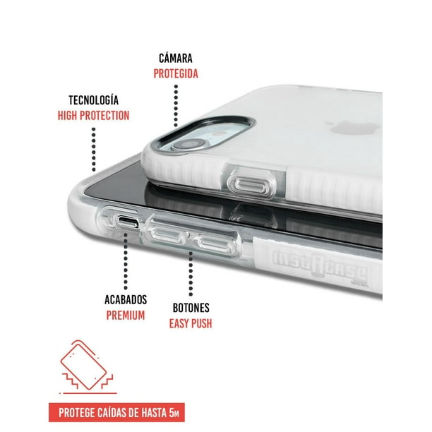 Funda Ultra Impacto Para iPhone 8, Uso Rudo, InstaCase Protector