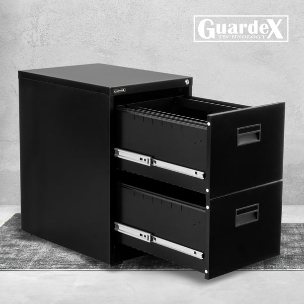 Caja De Dinero 3 Separadores 20 X 9 X 16 Cm Hermex 43074 Color Negro