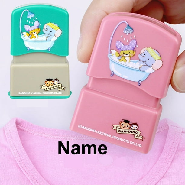 Sello con nombre para ropa de niños, sello de nombre para ropa de niños,  sello de nombre para niños, sello de nombre para ropa, sello de nombre