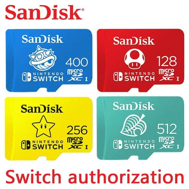 Carte Mémoire SanDisk 256 Gb - Nintendo Switch