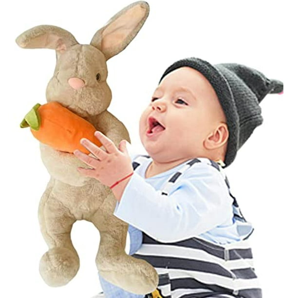 Peluche bonnie, Caixin conejo abrazo zanahoria peluche niña niño regalo de  cumpleaños adorable decoración de fiesta de pascua Caixin Zanahoria conejo  bonnie